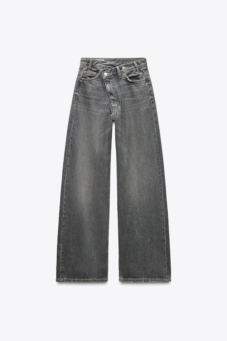 Weit geschnittene Jeans mit modernem High-Waist-Schnitt