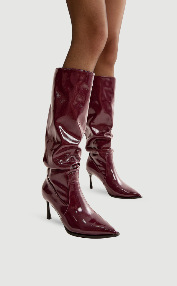 Pauline | High Heel Knie Stiefel