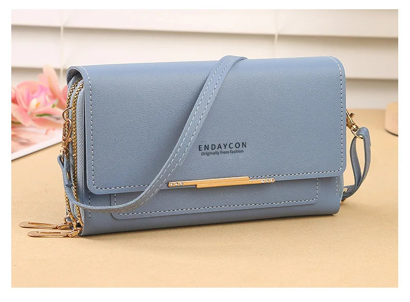 Neue Damenbörse Koreanische Multifunktionale Schultertasche