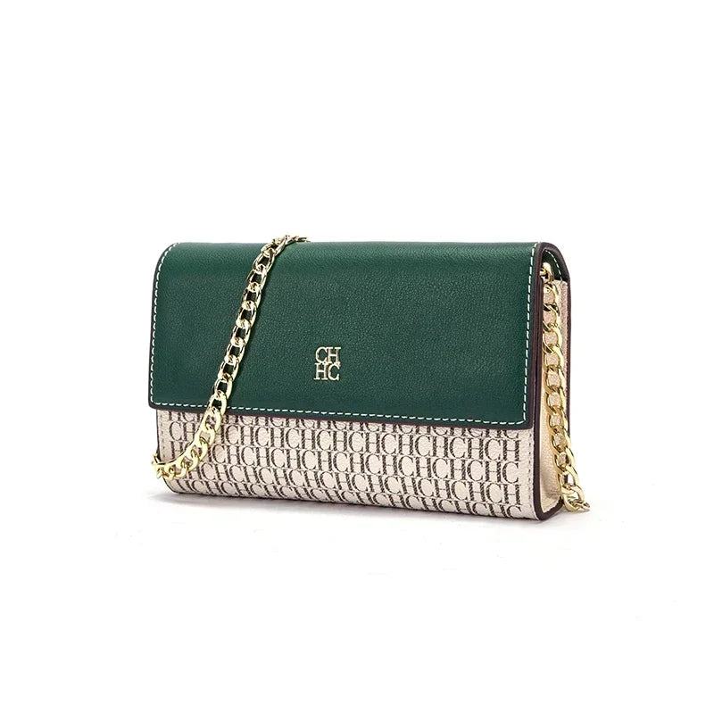 Exquisite Handwerkskunst Damen Umhängetasche. Luxuriöses Design Kettenhandtasche