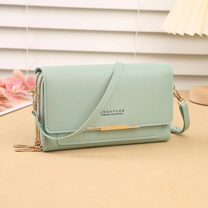 Neue Damenbörse Koreanische Multifunktionale Schultertasche