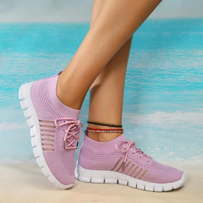 Celia - Stilvolle orthopädische Mesh-Schuhe für Frauen