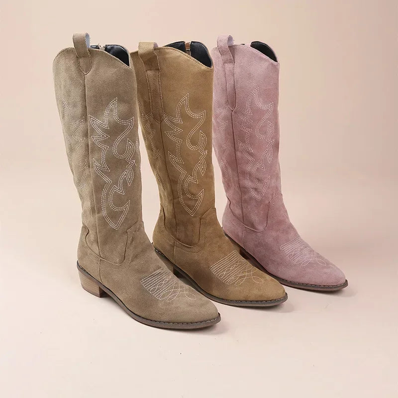 WildWest Chic | Stylische Cowboy-Stiefel für Damen