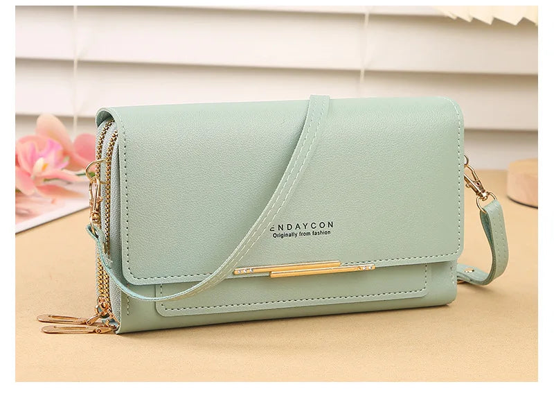 Neue Damenbörse Koreanische Multifunktionale Schultertasche