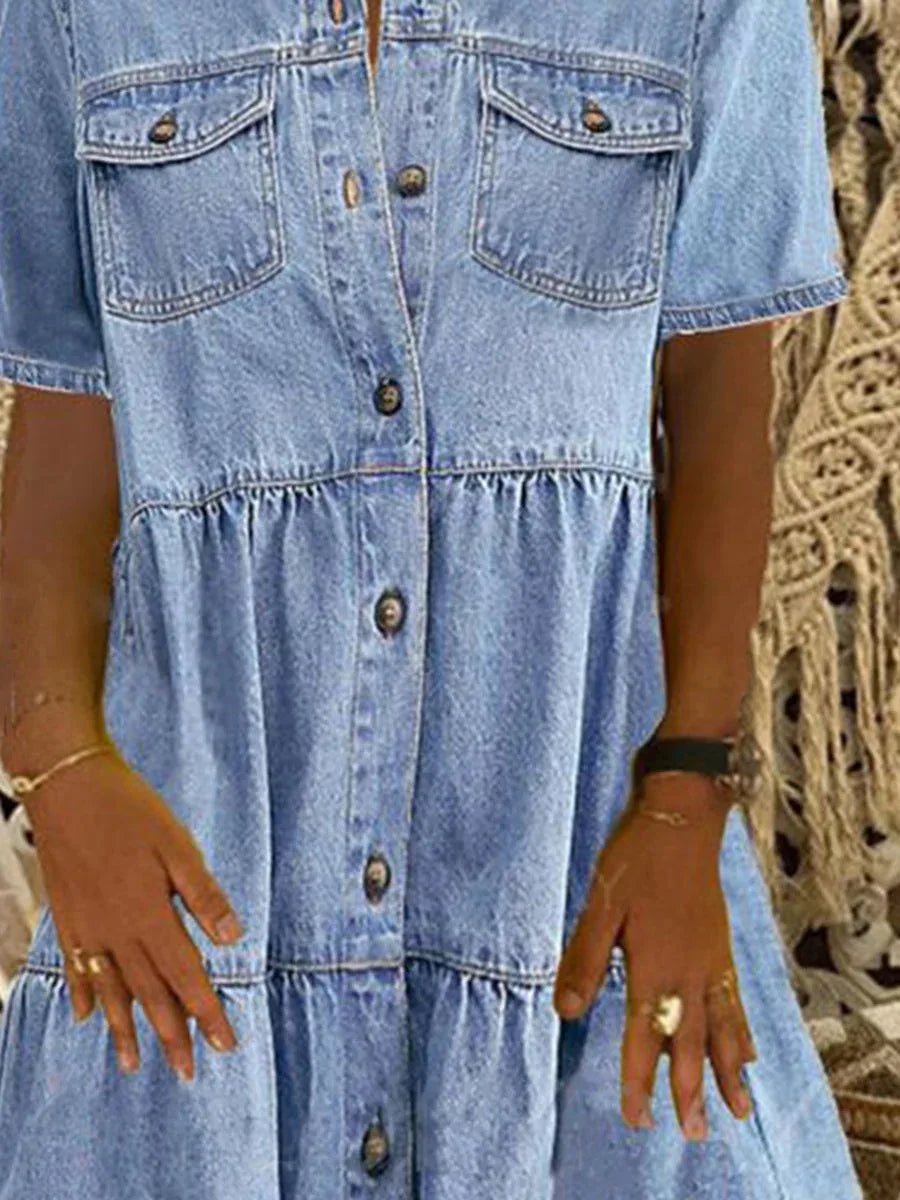 Oriana™ - Denim-Kleid
