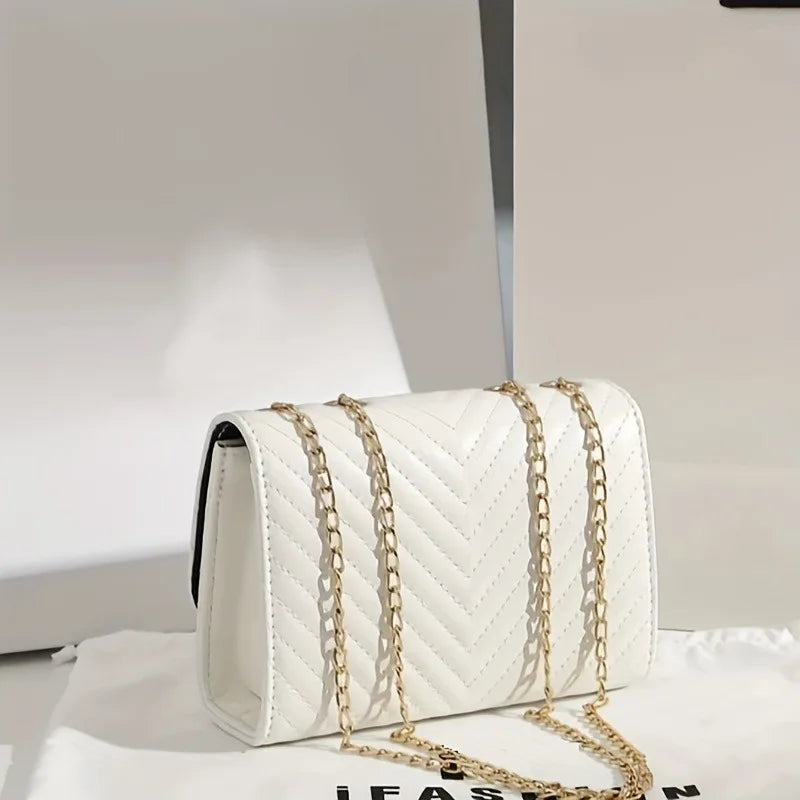 Stickerei Frauen Umhängetasche Faden Luxus Handtasche. Schultertasche
