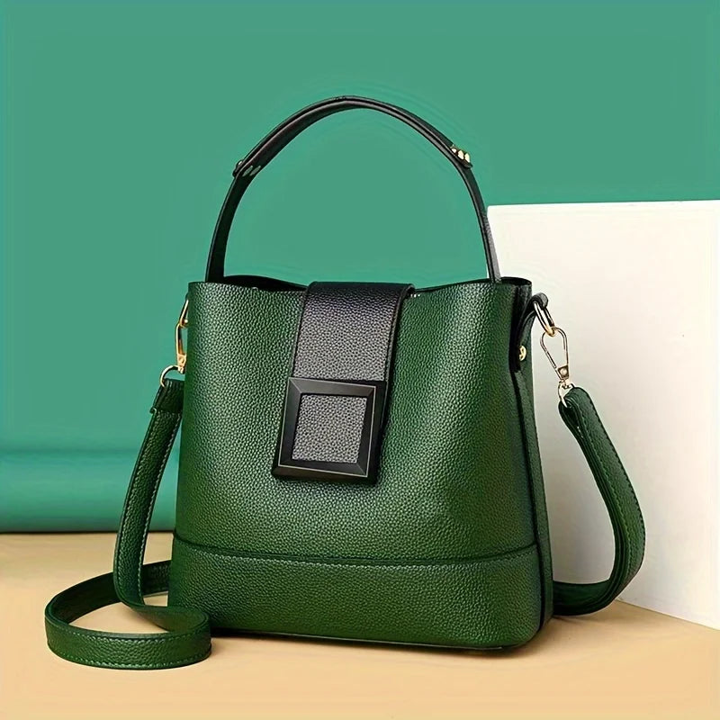 Elegante Bucket Bag mit verstellbarem Schulterriemen - Vielseitig und leicht