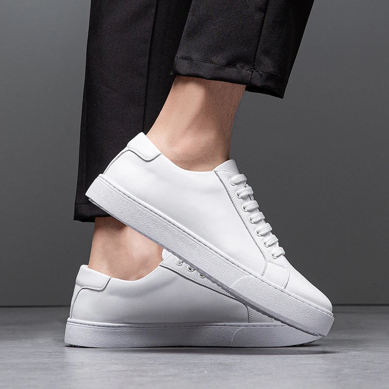 David™ - Herren Turnschuhe aus Leder