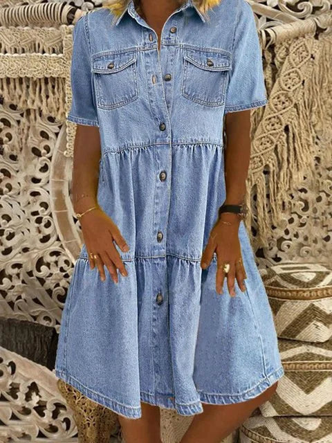 Oriana™ - Denim-Kleid