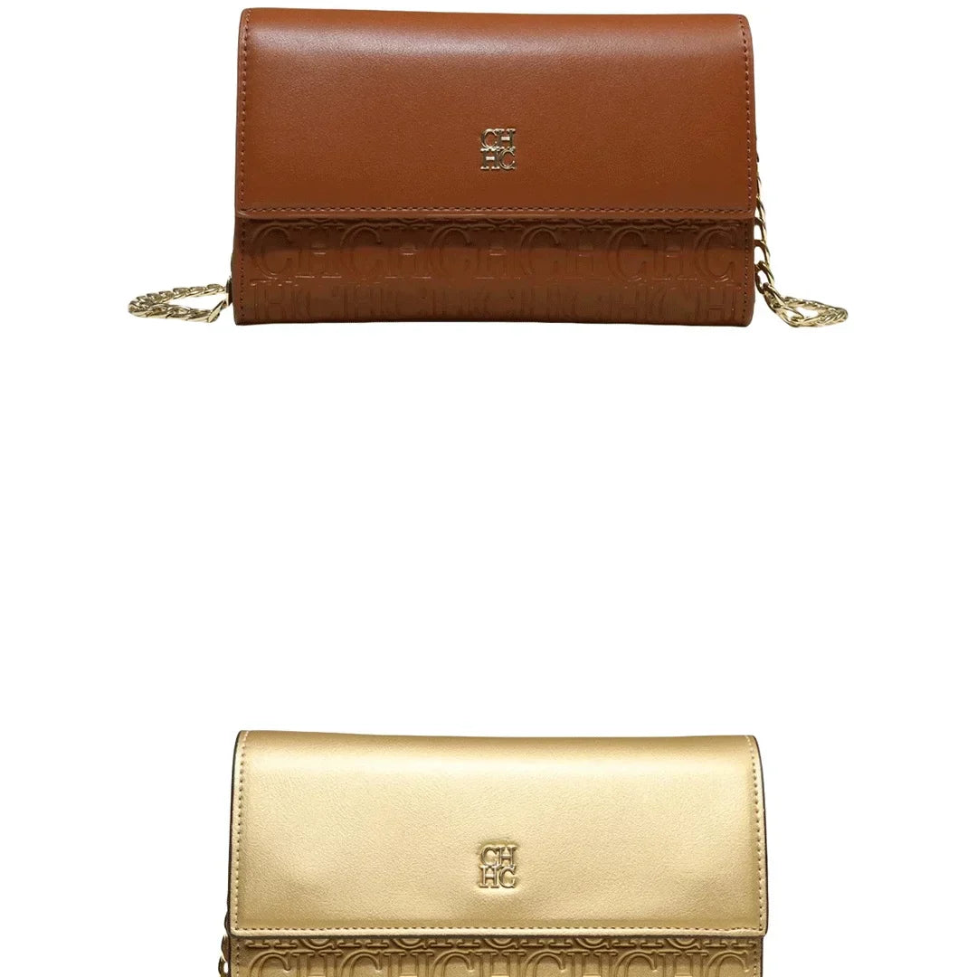 Exquisite Handwerkskunst Damen Umhängetasche. Luxuriöses Design Kettenhandtasche