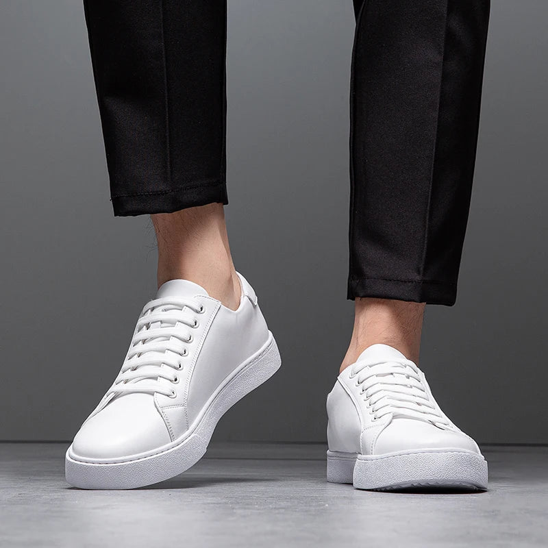 David™ - Herren Turnschuhe aus Leder