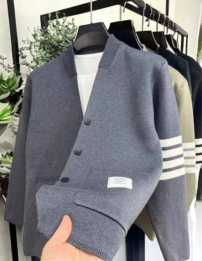 Svend | Strickjacke aus Baumwollmischung