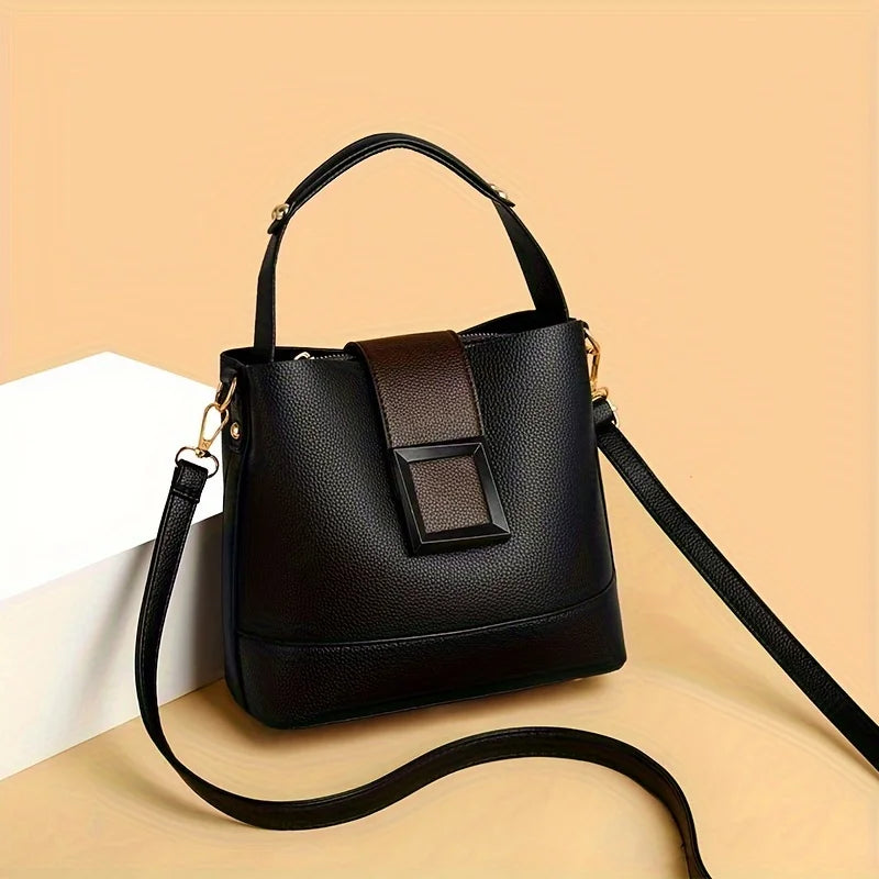 Elegante Bucket Bag mit verstellbarem Schulterriemen - Vielseitig und leicht