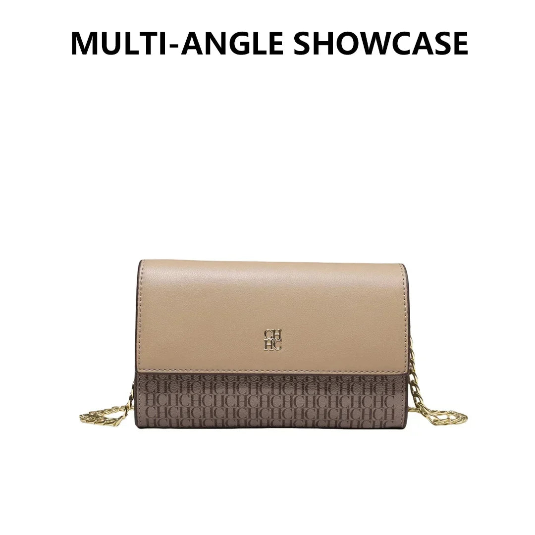 Exquisite Handwerkskunst Damen Umhängetasche. Luxuriöses Design Kettenhandtasche
