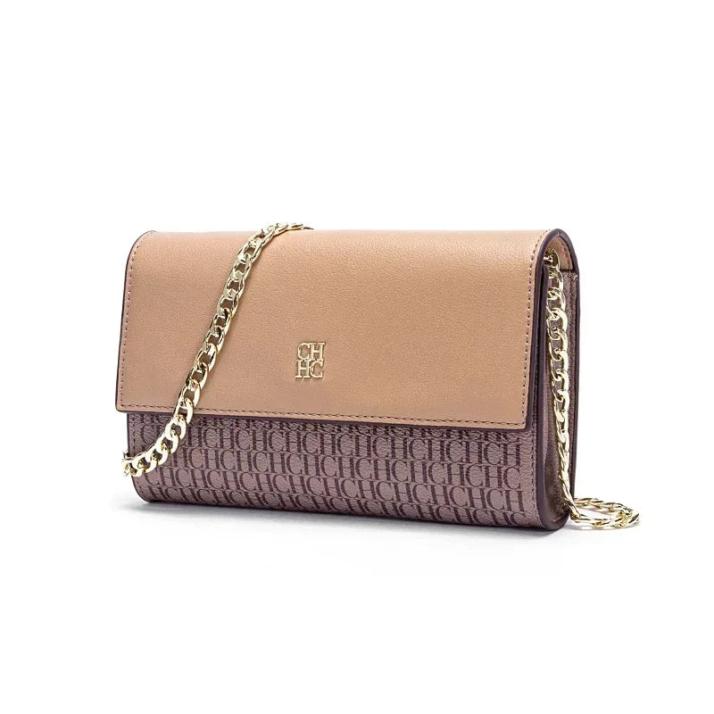 Exquisite Handwerkskunst Damen Umhängetasche. Luxuriöses Design Kettenhandtasche