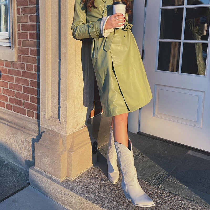 Gracie - Wunderschöne metallische Cowboystiefel für einen glamourösen Look