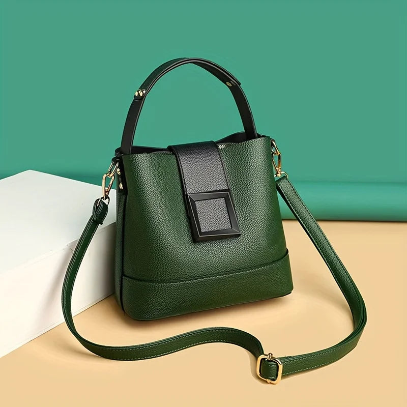 Elegante Bucket Bag mit verstellbarem Schulterriemen - Vielseitig und leicht