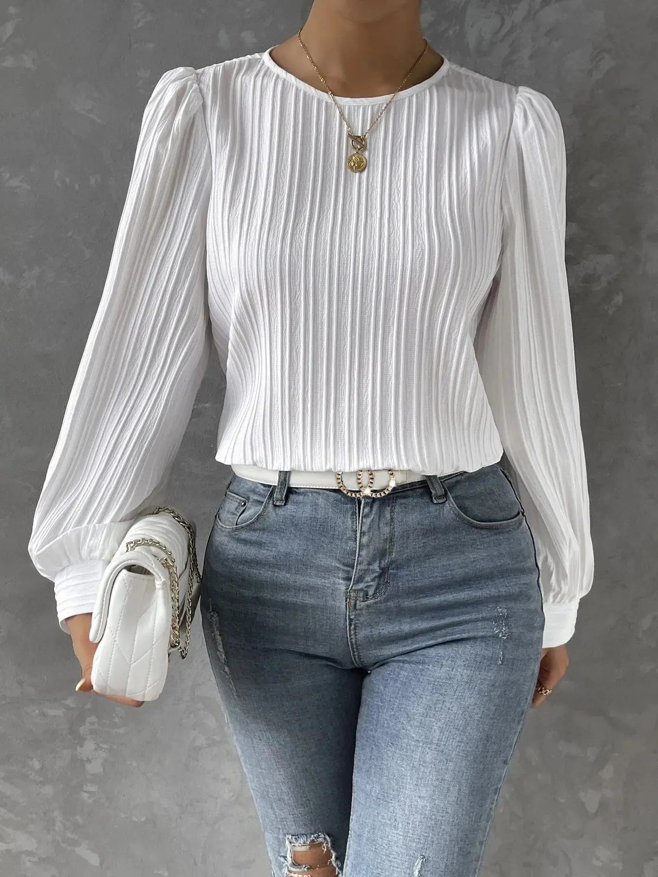 Emma | Zeitlos Elegante Bluse