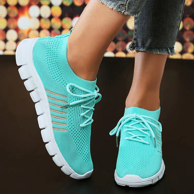 Celia - Stilvolle orthopädische Mesh-Schuhe für Frauen