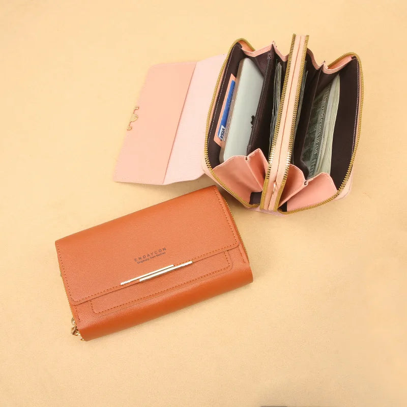 Neue Damenbörse Koreanische Multifunktionale Schultertasche