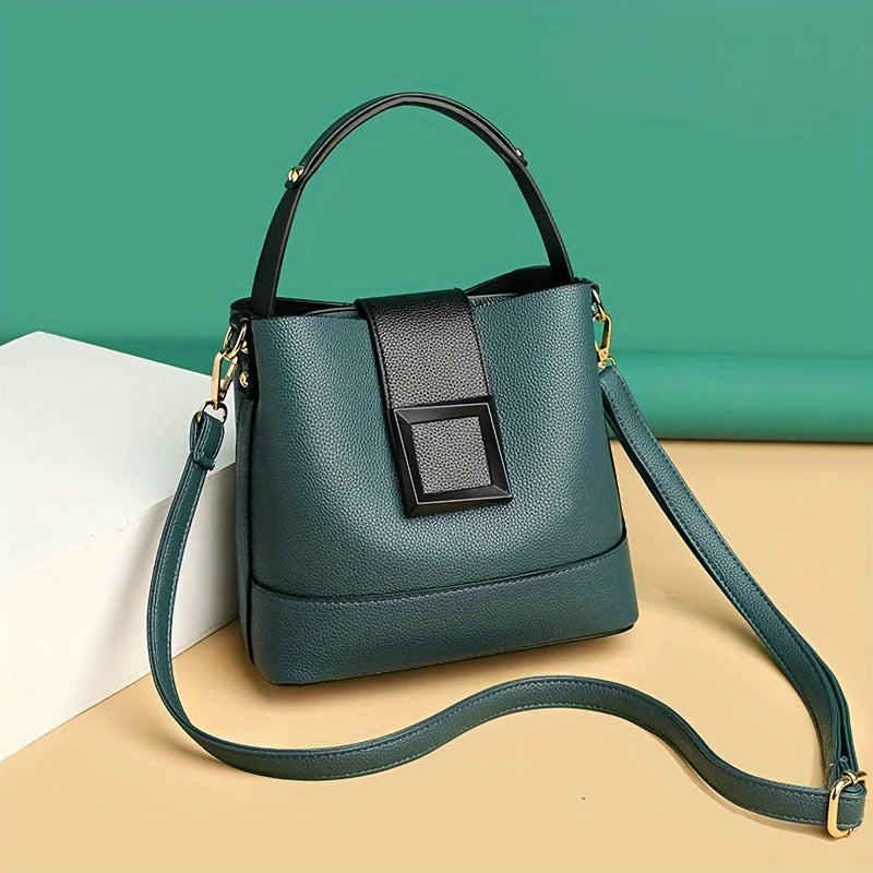 Elegante Bucket Bag mit verstellbarem Schulterriemen - Vielseitig und leicht