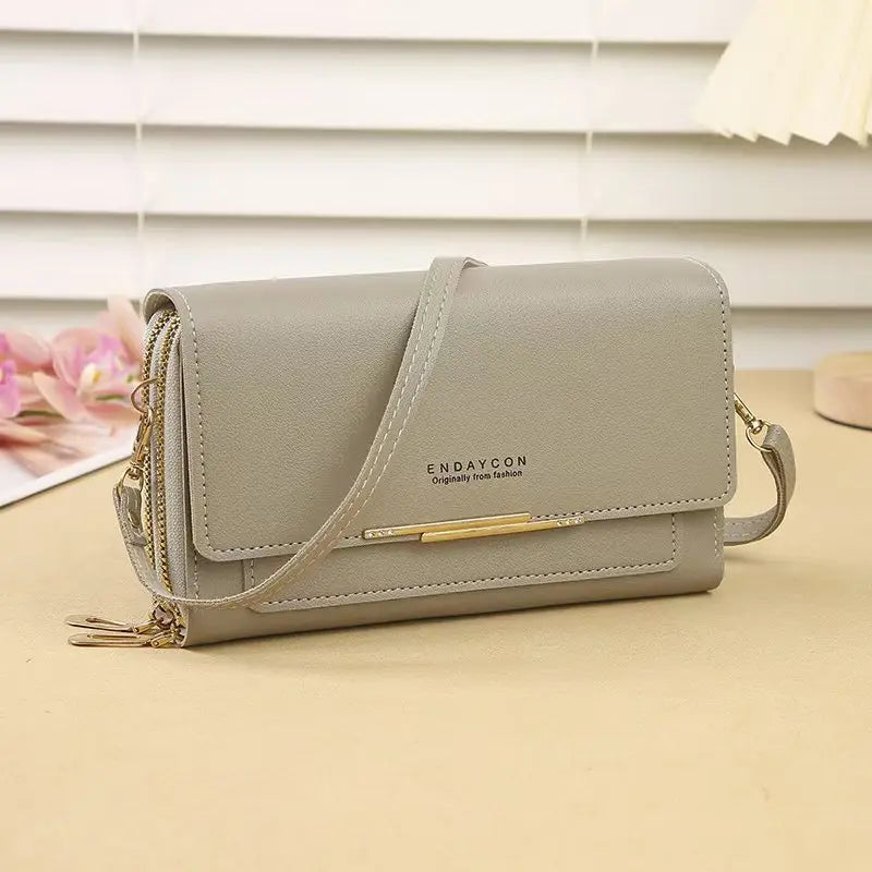 Neue Damenbörse Koreanische Multifunktionale Schultertasche