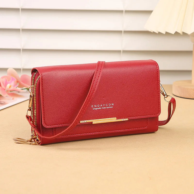 Neue Damenbörse Koreanische Multifunktionale Schultertasche