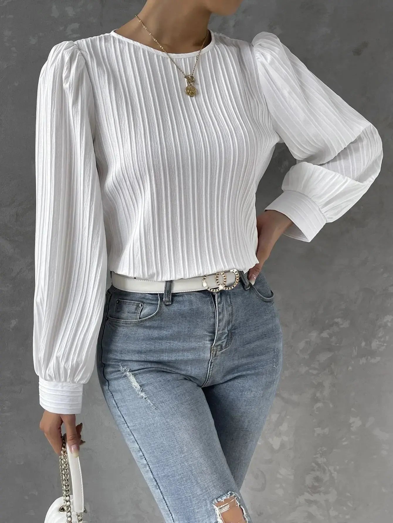 Emma | Zeitlos Elegante Bluse