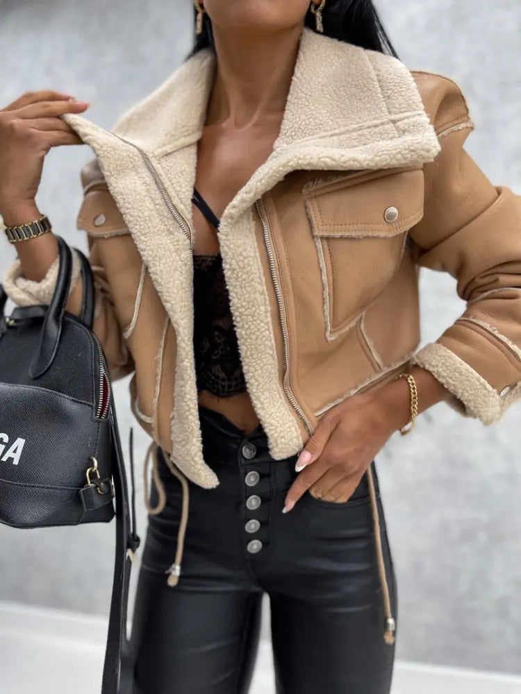 Dina | Kunstlederjacke