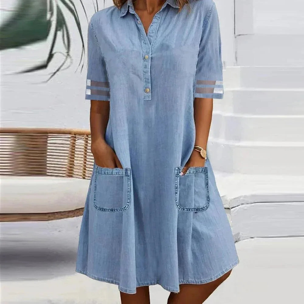 Lume™ - Denim Kleid