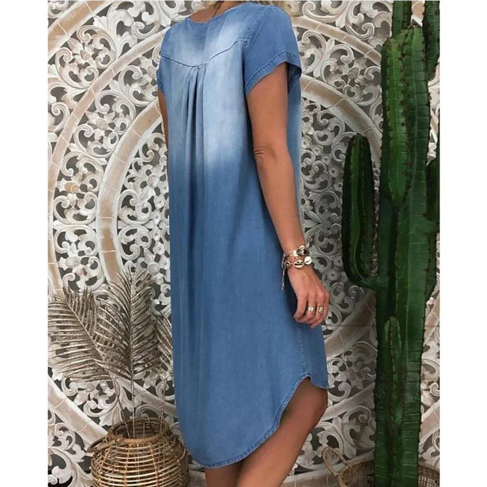 Vee™ - Lässiges Denim-Kleid
