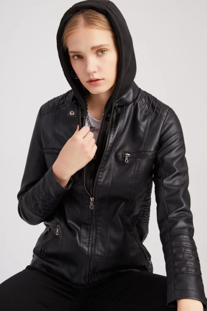 Cleo | Kunstlederjacke