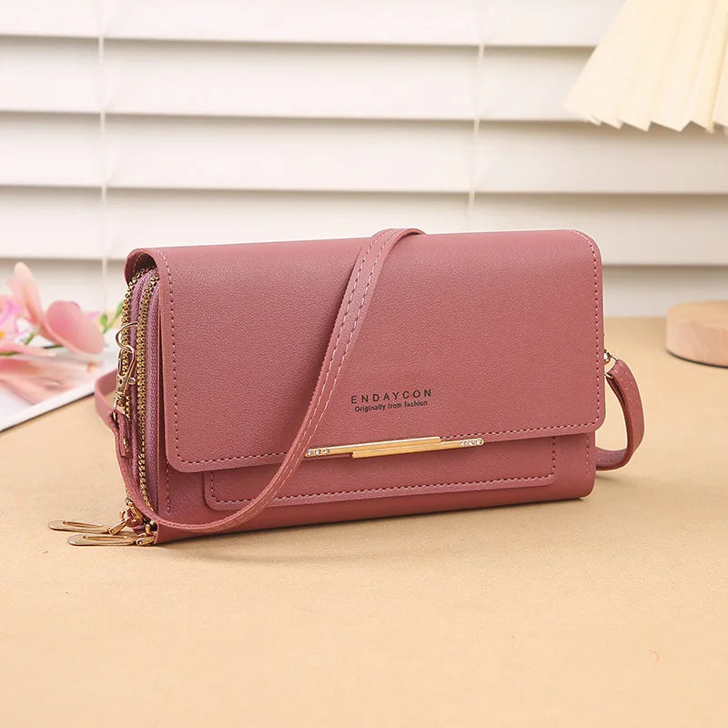 Neue Damenbörse Koreanische Multifunktionale Schultertasche