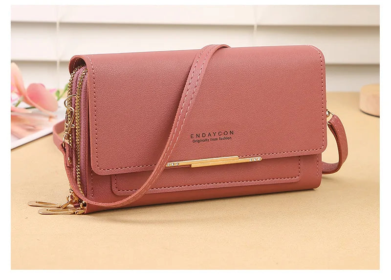 Neue Damenbörse Koreanische Multifunktionale Schultertasche