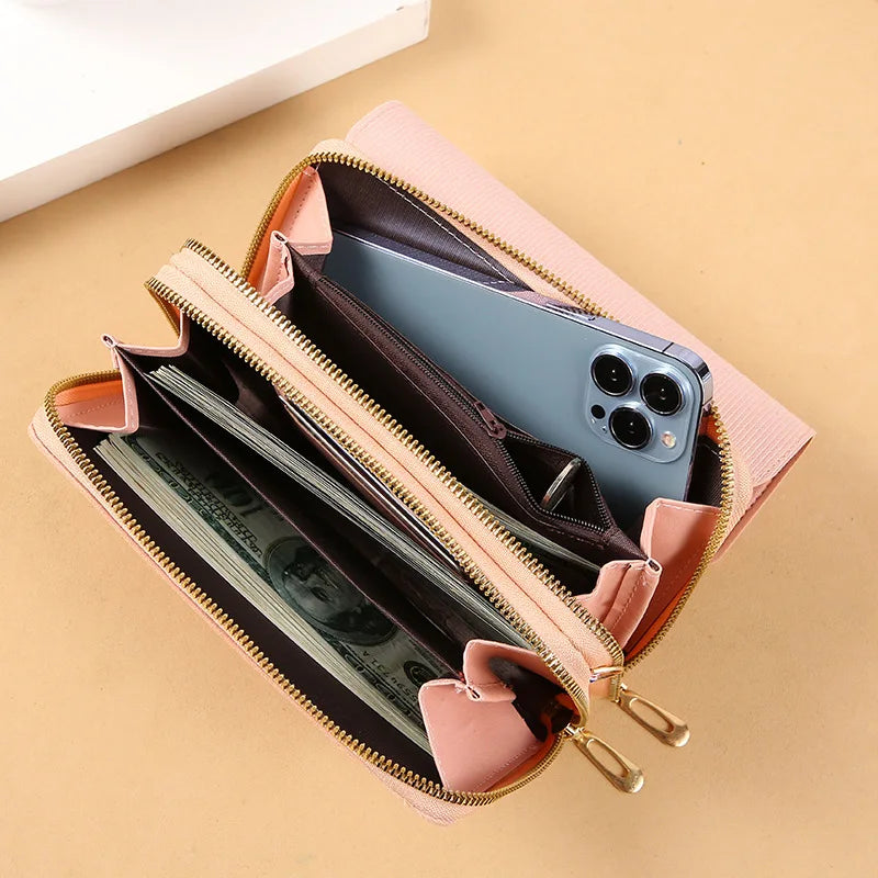 Neue Damenbörse Koreanische Multifunktionale Schultertasche