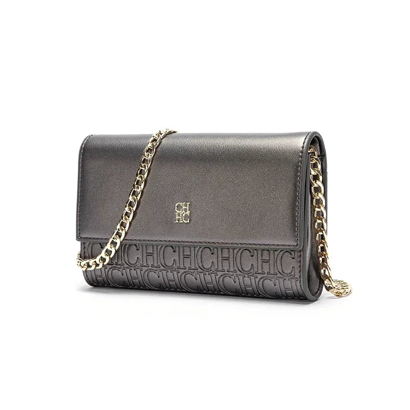 Exquisite Handwerkskunst Damen Umhängetasche. Luxuriöses Design Kettenhandtasche
