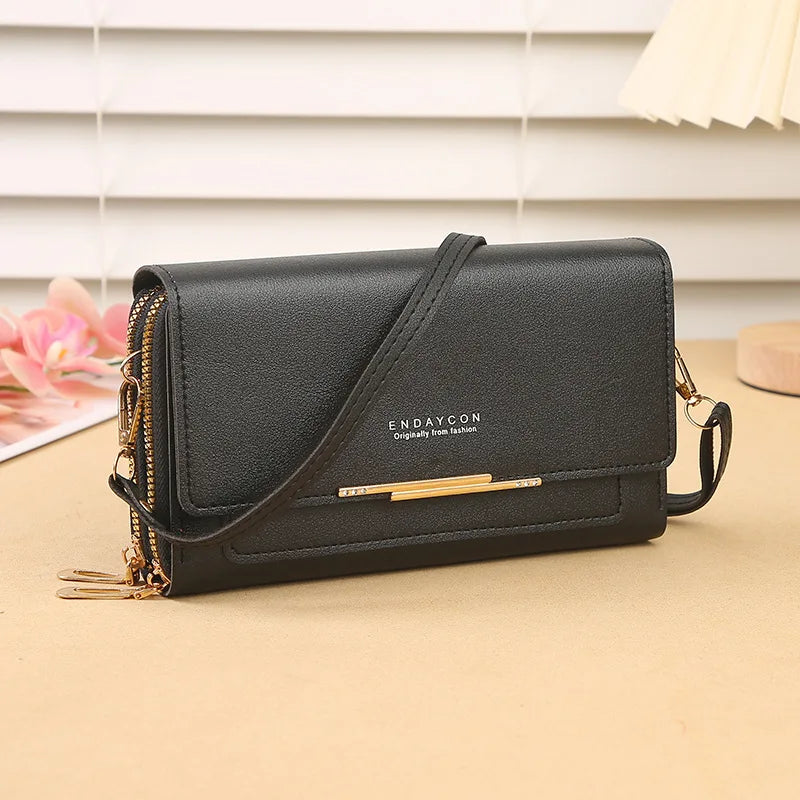 Neue Damenbörse Koreanische Multifunktionale Schultertasche