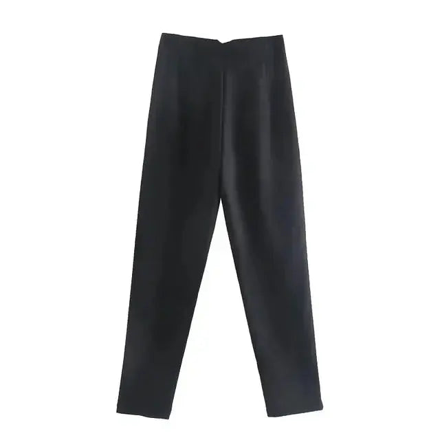 Isabell | High-Waisted Plissee-Hosen