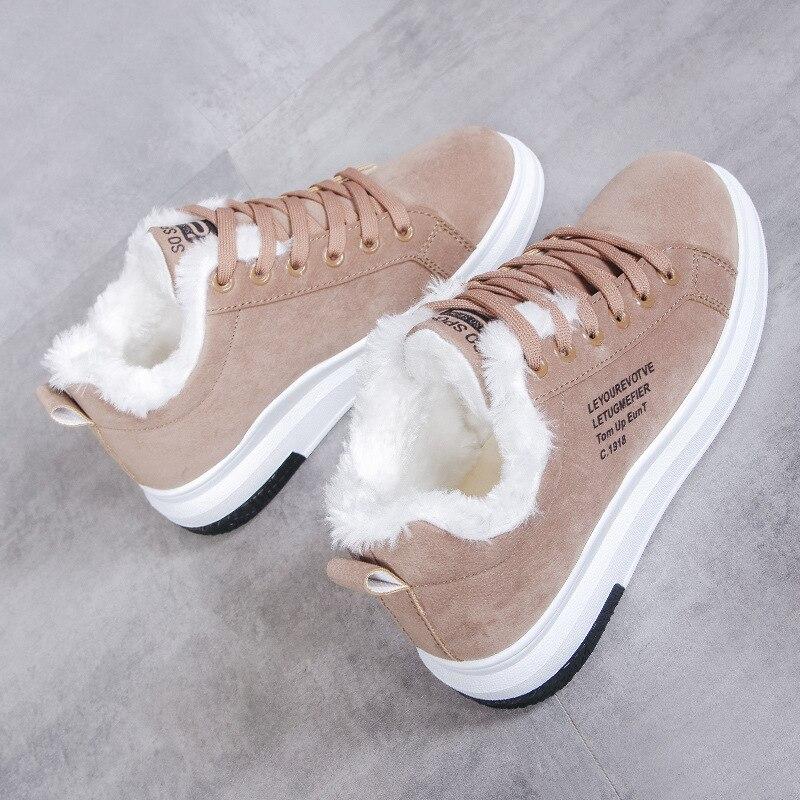 Jovie | Klobiger Sohle Fleecegefütterte Sneakers