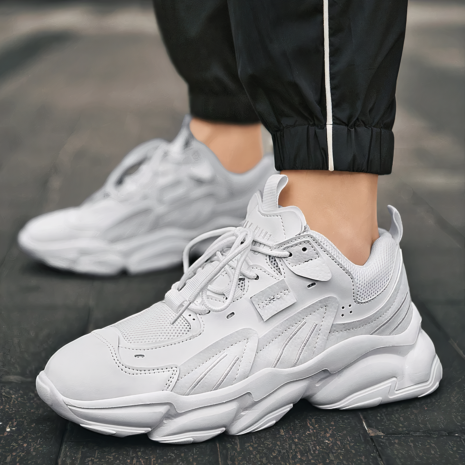 Erhöhen Sie Ihren Stil mit den leichten 6cm Boost Turnschuhen - Van!