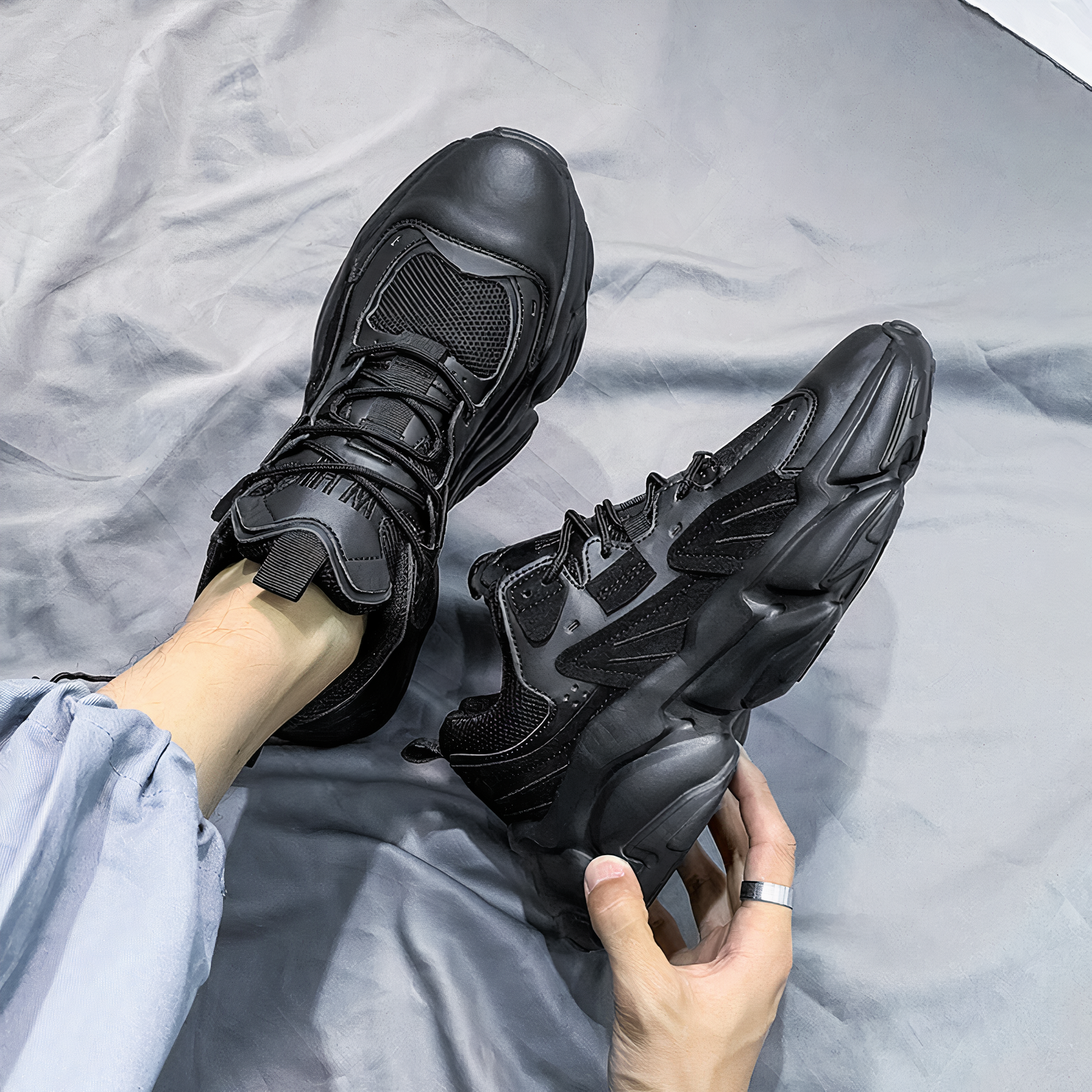 Erhöhen Sie Ihren Stil mit den leichten 6cm Boost Turnschuhen - Van!