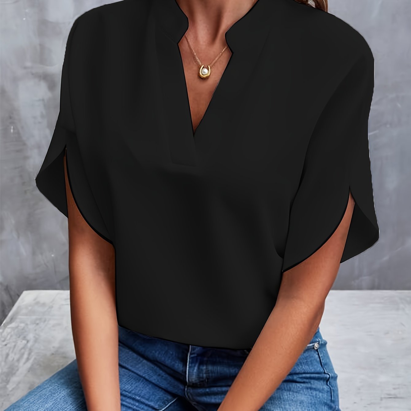 Lina | Leichte, stilvolle Bluse für jeden Anlass