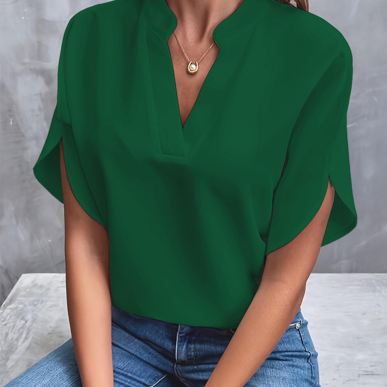 Lina | Leichte, stilvolle Bluse für jeden Anlass