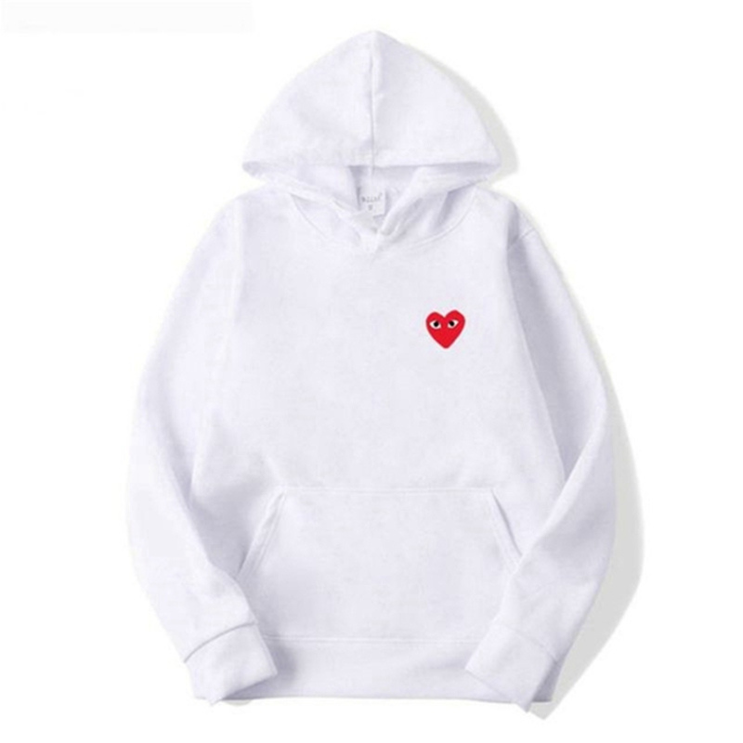 Kapuzenpullover mit Herz-Detail und Fronttasche – Stilvolles Streetwear Essential