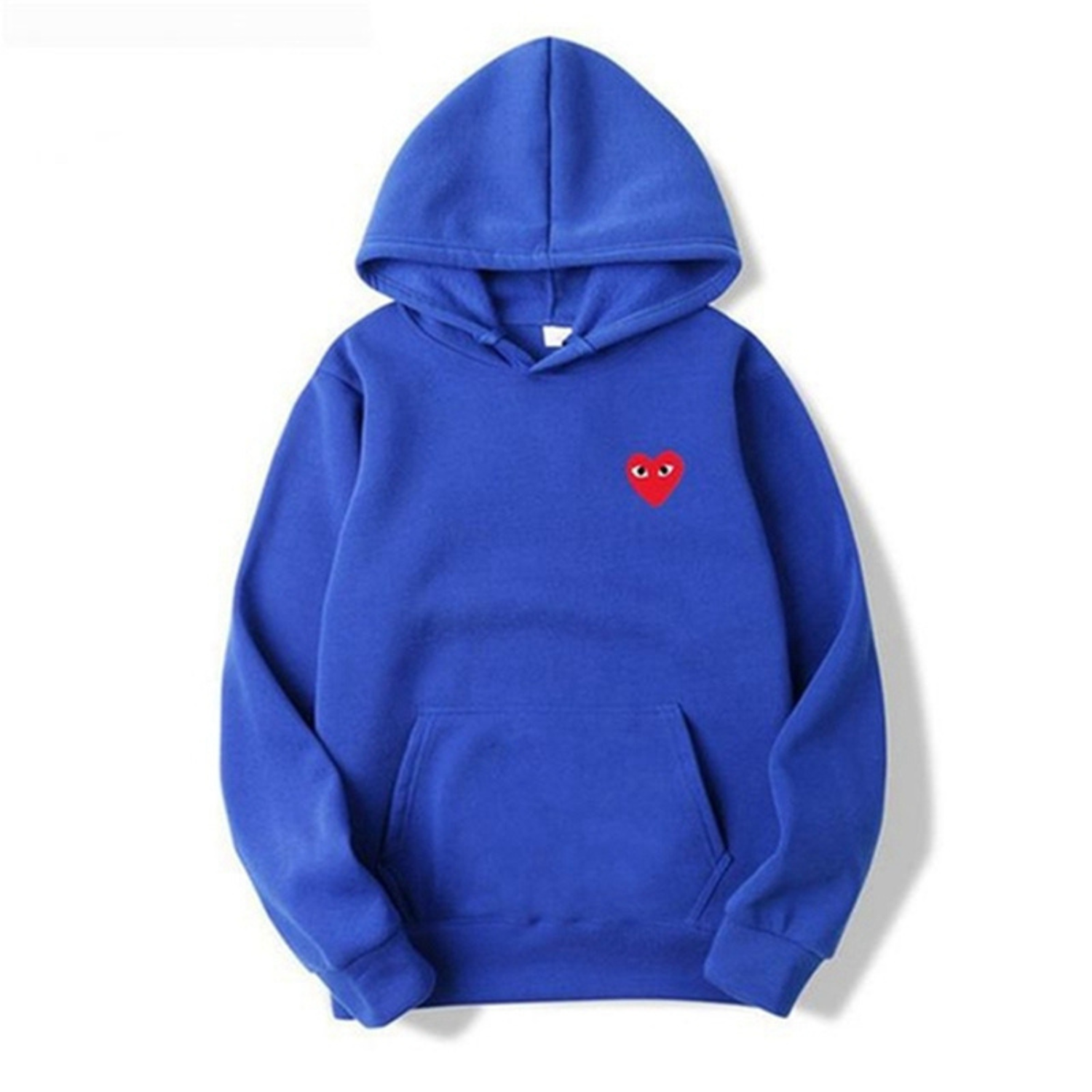 Kapuzenpullover mit Herz-Detail und Fronttasche – Stilvolles Streetwear Essential