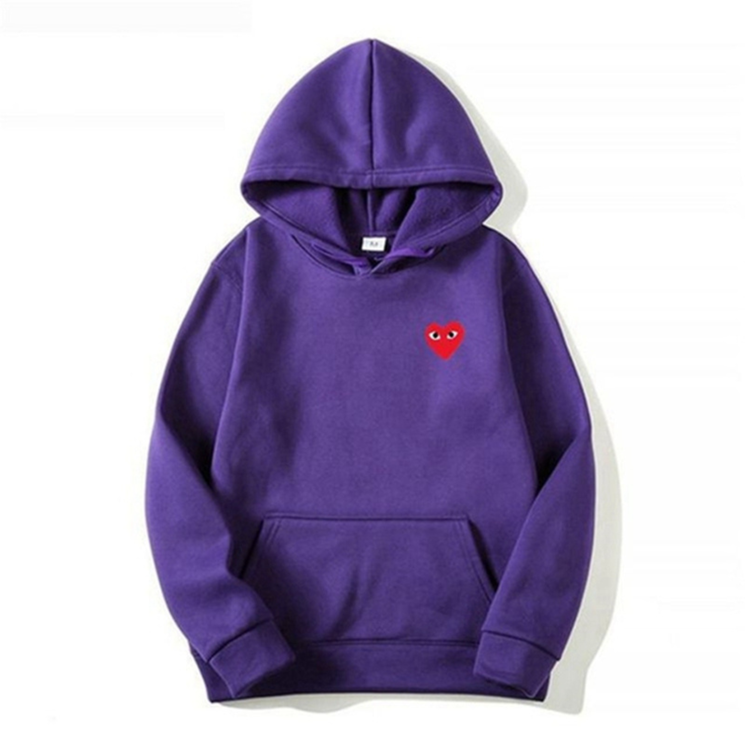 Kapuzenpullover mit Herz-Detail und Fronttasche – Stilvolles Streetwear Essential
