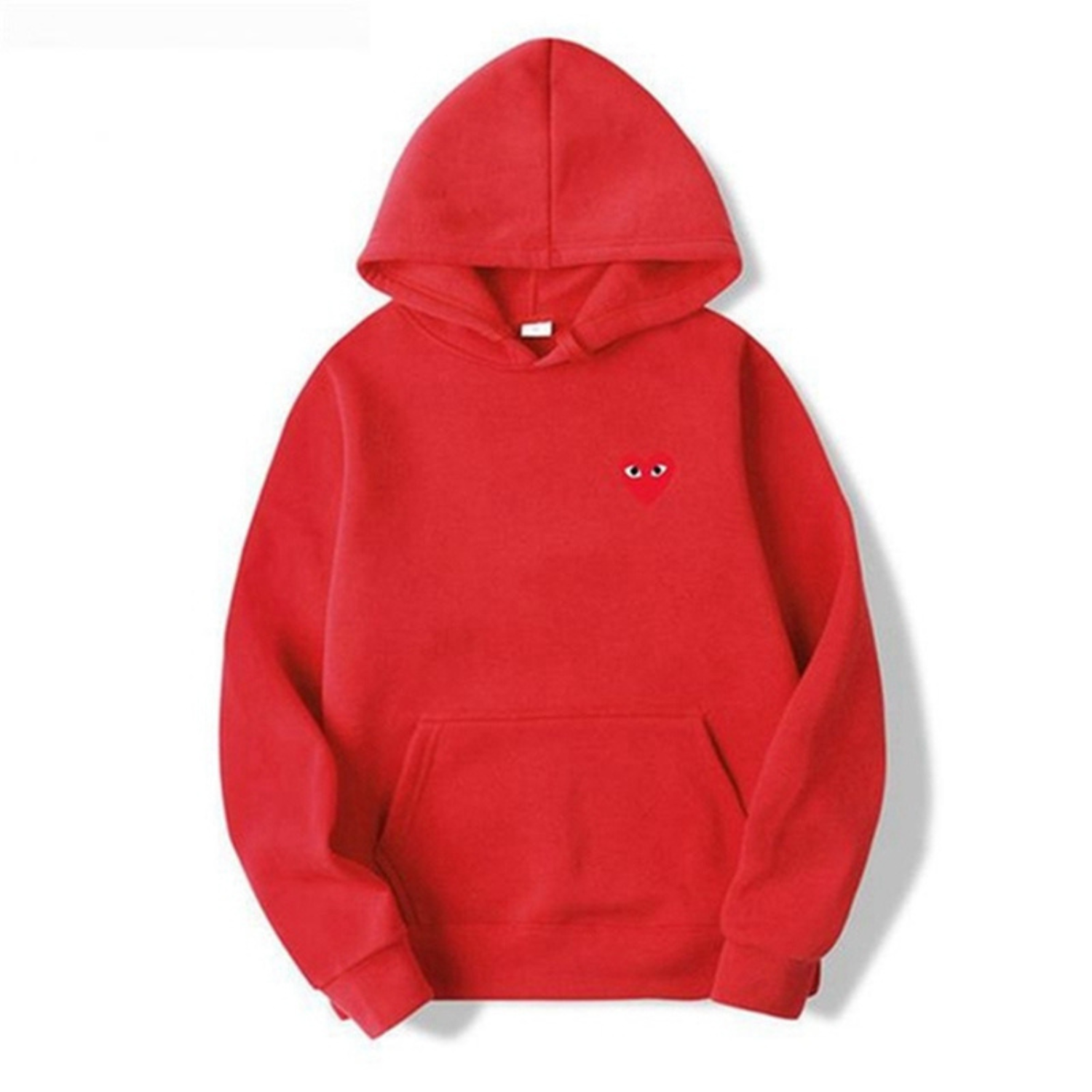 Kapuzenpullover mit Herz-Detail und Fronttasche – Stilvolles Streetwear Essential