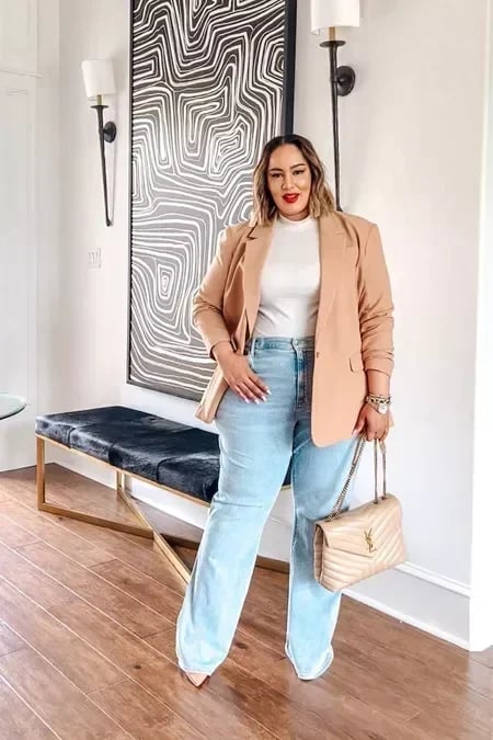 High-Waist Schlagjeans mit Retro-Flair und zeitlosem Schnitt