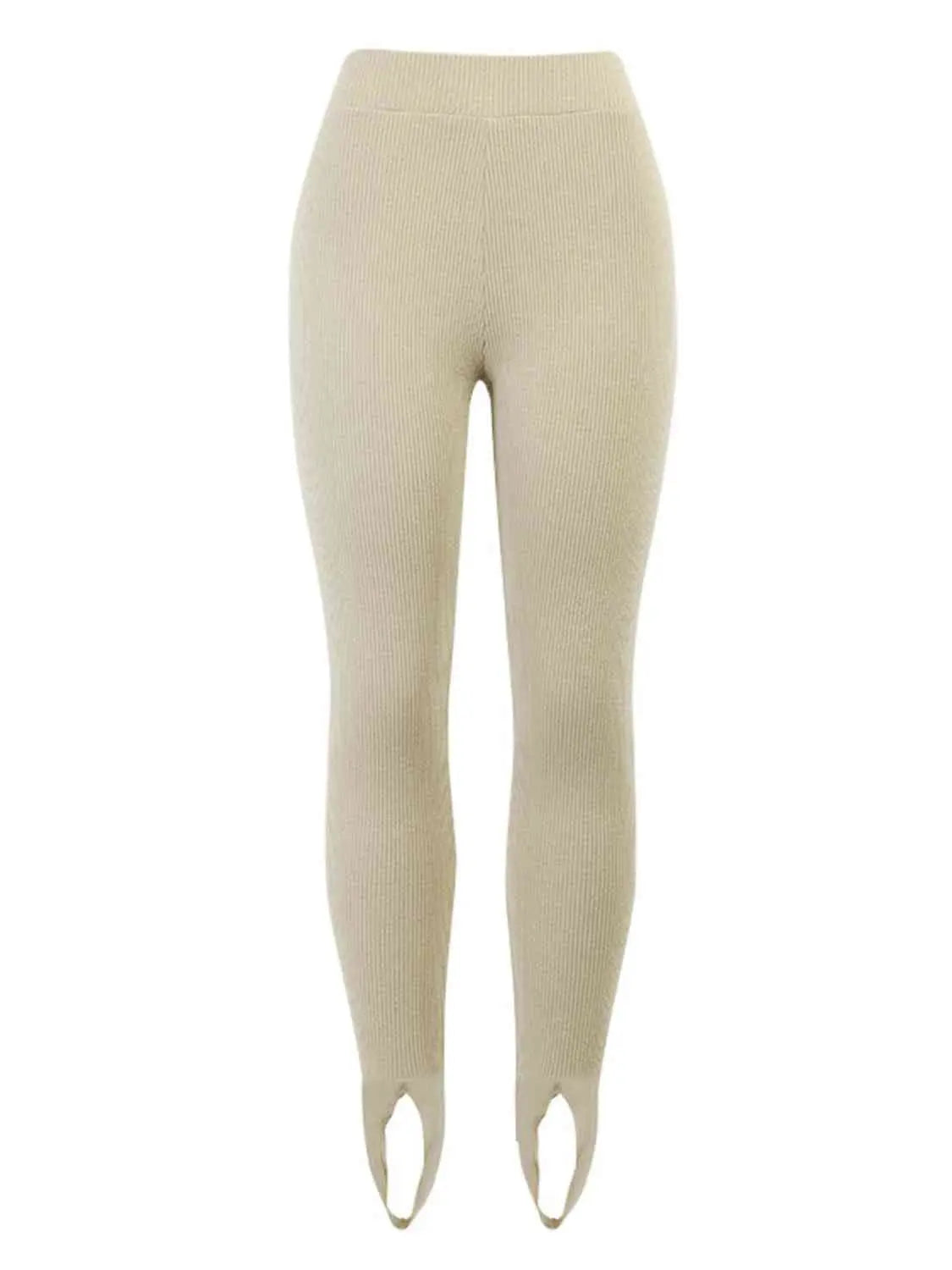Clara | Gerippte Mid-Waist-Leggings – Komfort und Stil für Jeden Tag