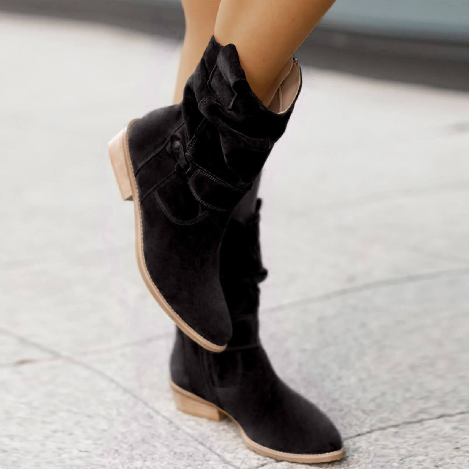 Lina | Der bequeme und hochwertige Wildleder-Stiefel